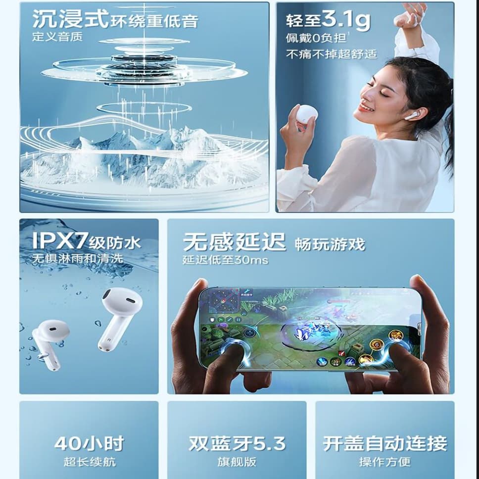 LinkLike беспроводные наушники