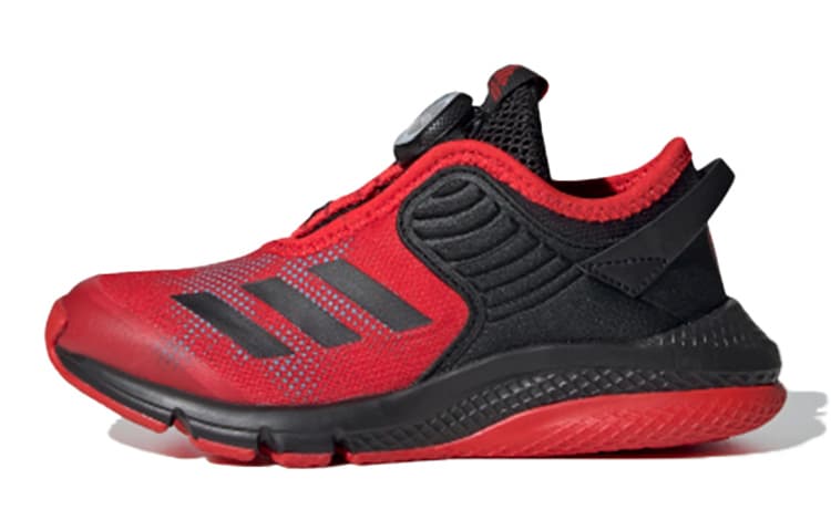 Spiderman x Adidas Activefle Boa K Abrasion Resistant Low top Kids' Running Shoes Red Black Kids'
