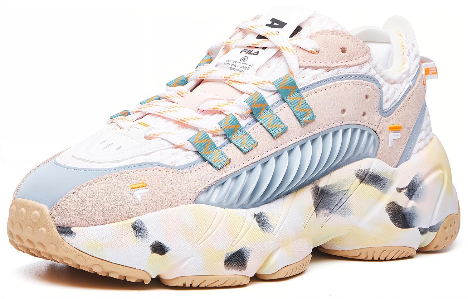 FILA FUSION ADE Низкие кроссовки женские розовые белые