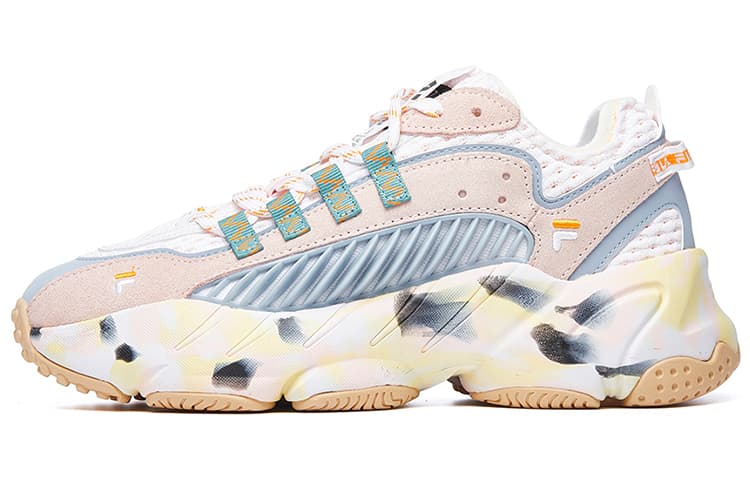 FILA FUSION ADE Low Top Running Shoes Women's Pink White