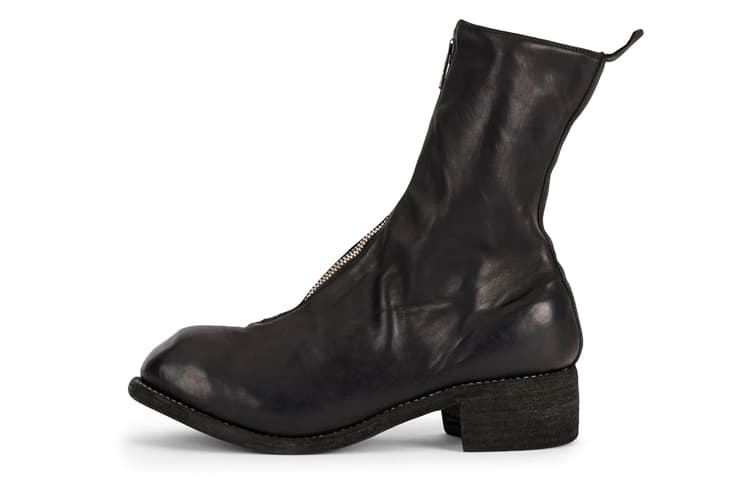 GUIDI PL2 Crew Ankle Boots Women's Black