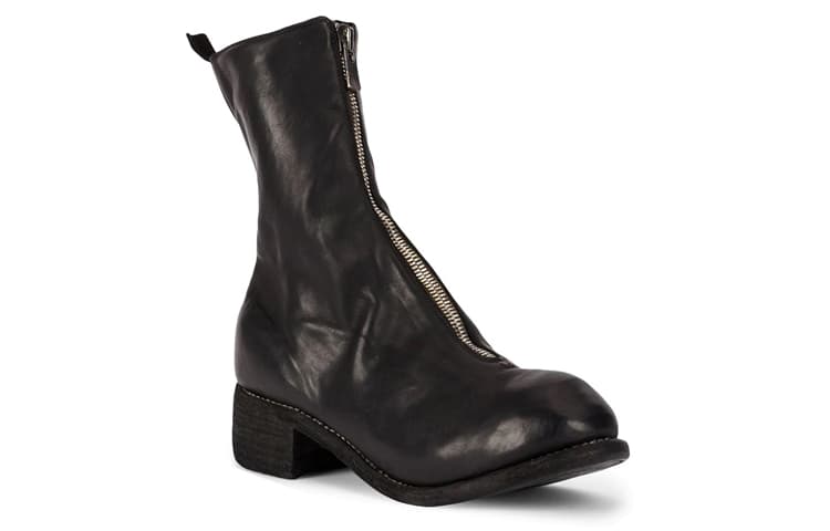 GUIDI PL2 Ботильоны женские, черные