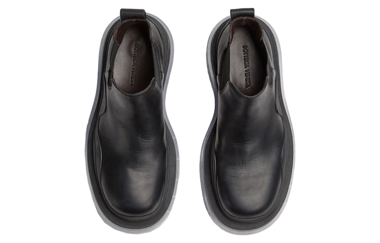 Женские ботинки челси Bottega Veneta Tire Chelsea BV Tire длиной до щиколотки, черные