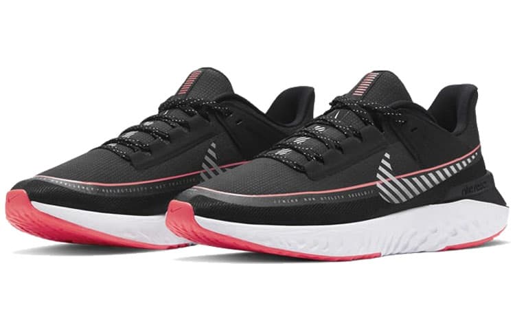 Nike Legend React 2 Shield Черный металлик Серебристый