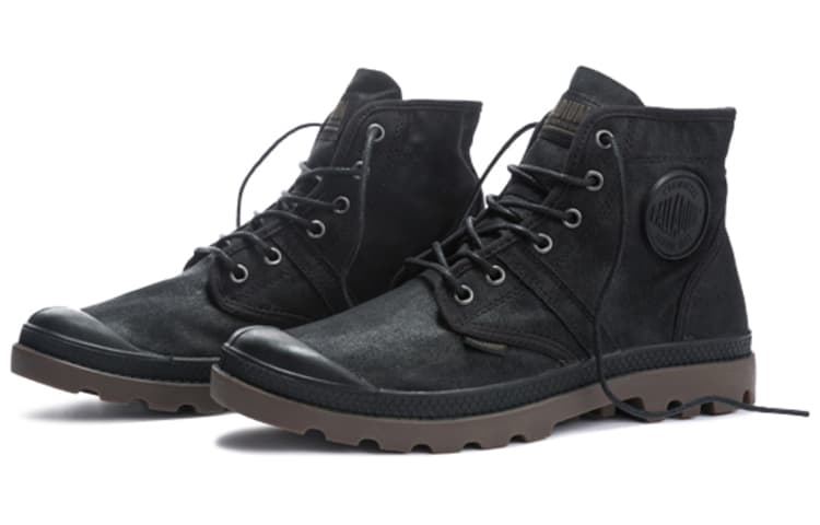 Палладиевые ботинки Martin унисекс, черные