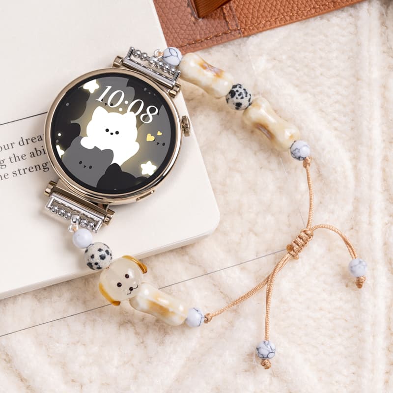 CHENSONG Ремешок Huawei Совместимость с бусинами, материал 127–231 мм