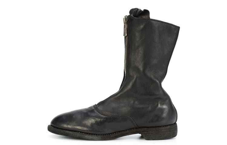 GUIDI Zip-up Ankle Boots