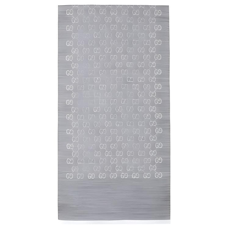 GUCCI Шерстяные вязаные шарфы унисекс Светло-серые