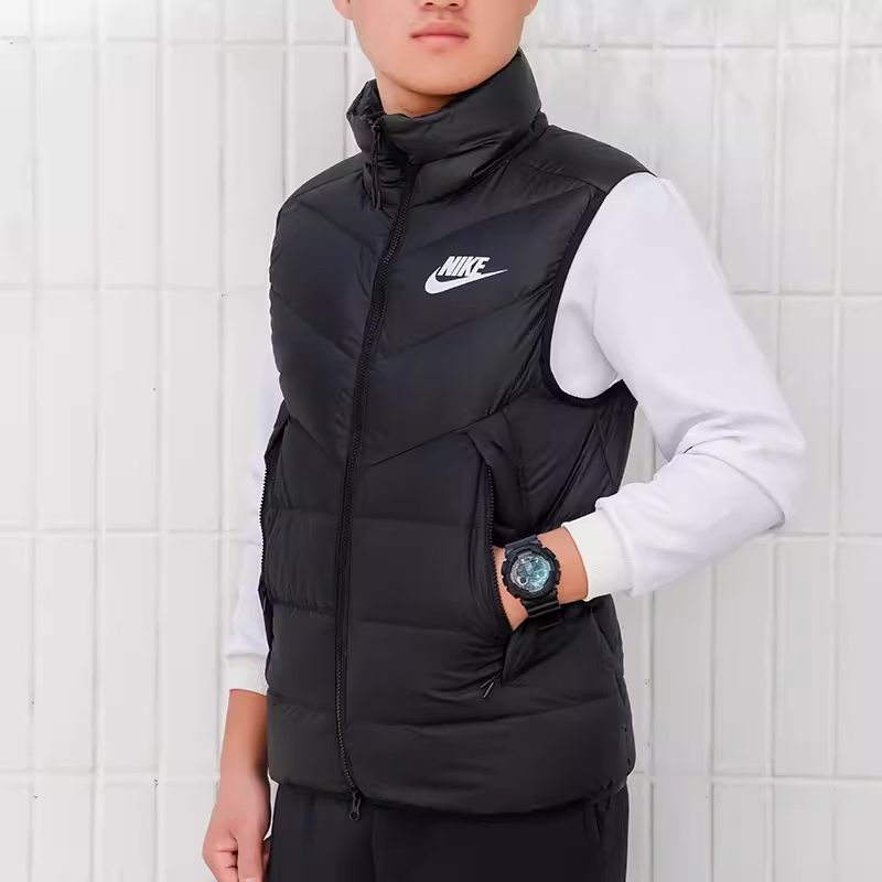 Мужской пуховик без рукавов Nike NSW Down Fill, черный