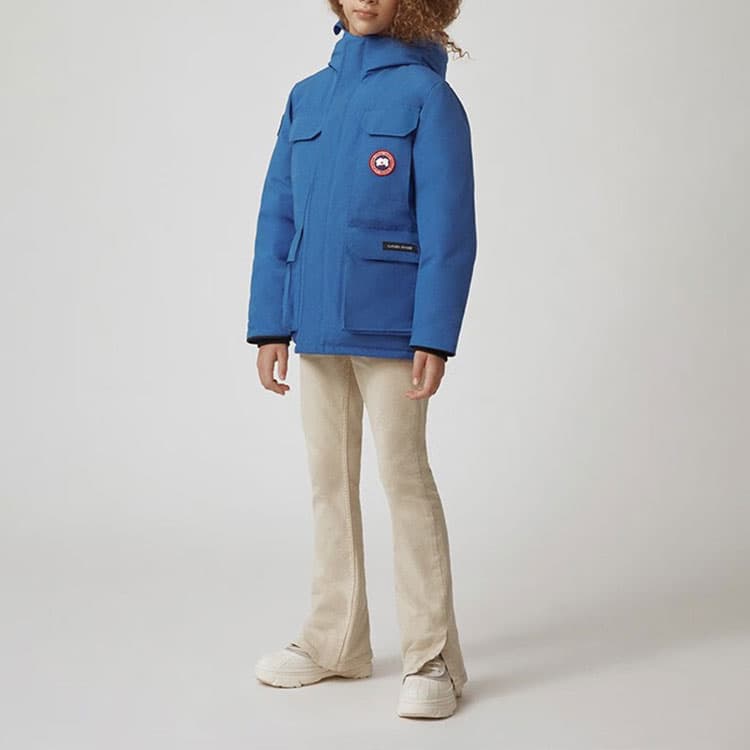 Пуховик Canada Goose Синий Детский