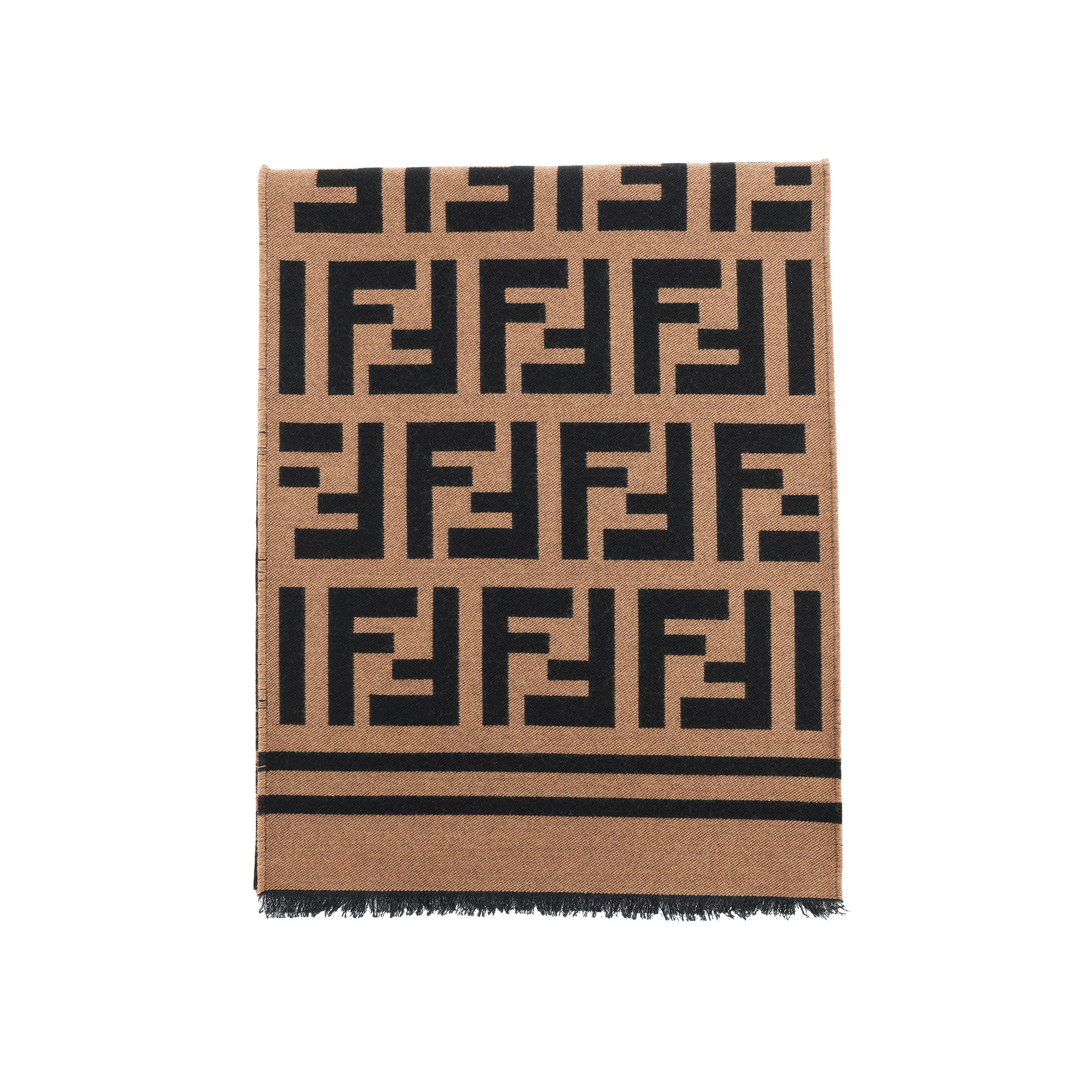 FENDI Шарф с мотивом Ff