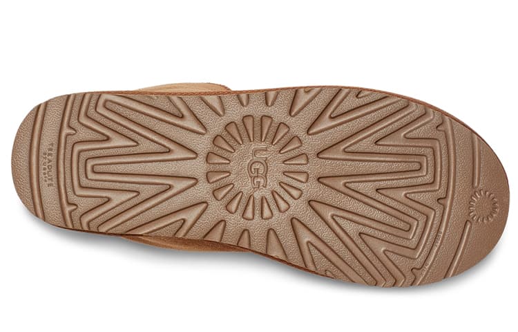 Коричневые женские UGG Diara со шнуровкой на флисовой подкладке