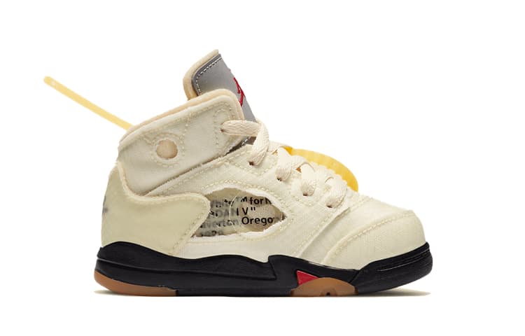 Jordan 5 Retro Off-White Sail TD