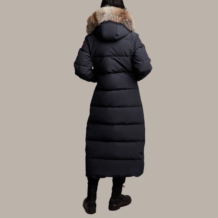 Пуховик Canada Goose Mystique Series, пальто-парка, женское, черное