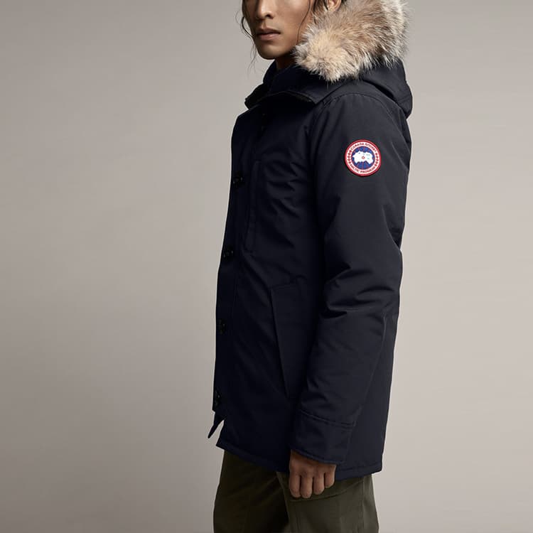 Зимний мужской пуховик Canada Goose Chateau Series темно-синий