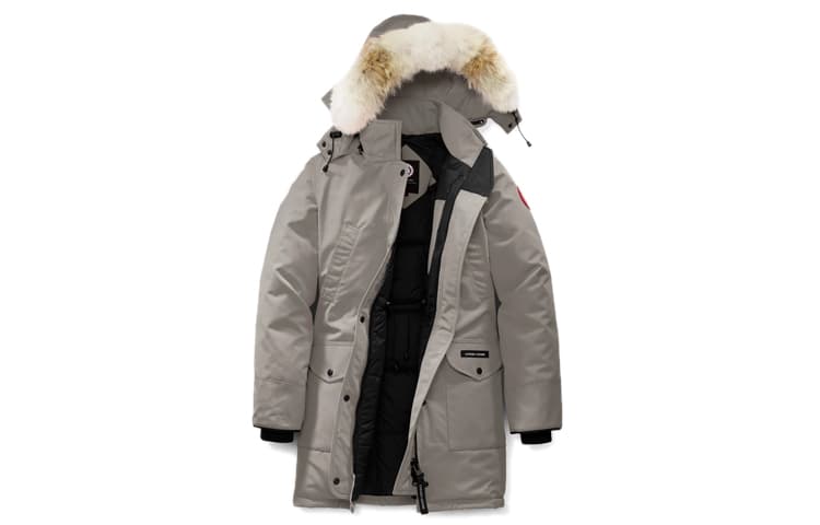 Canada Goose Trillium Down Jacket Parka Coat, Winter Women's Lime Gray