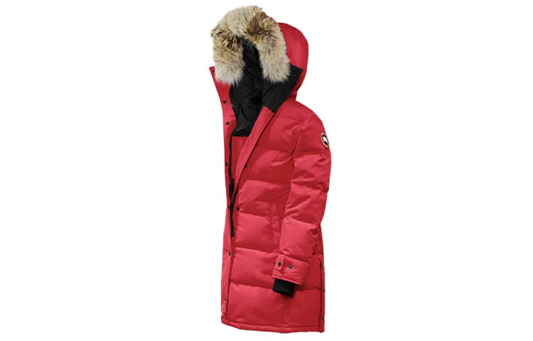 Canada Goose Shelburne Series Down Jacket Parka Coat Women's Red