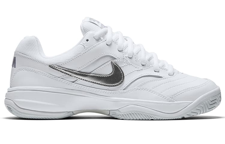 Женские кроссовки Nike Court Lite, белое серебро