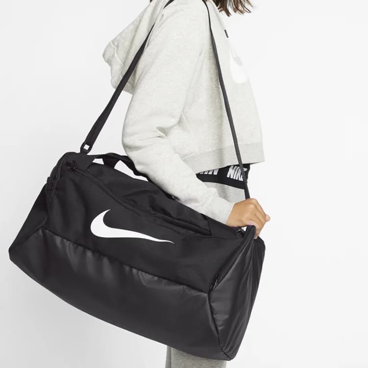 Баскетбольная сумка из полиэстера Nike 40 л, спортивная сумка, походная сумка, дорожная сумка унисекс, черная