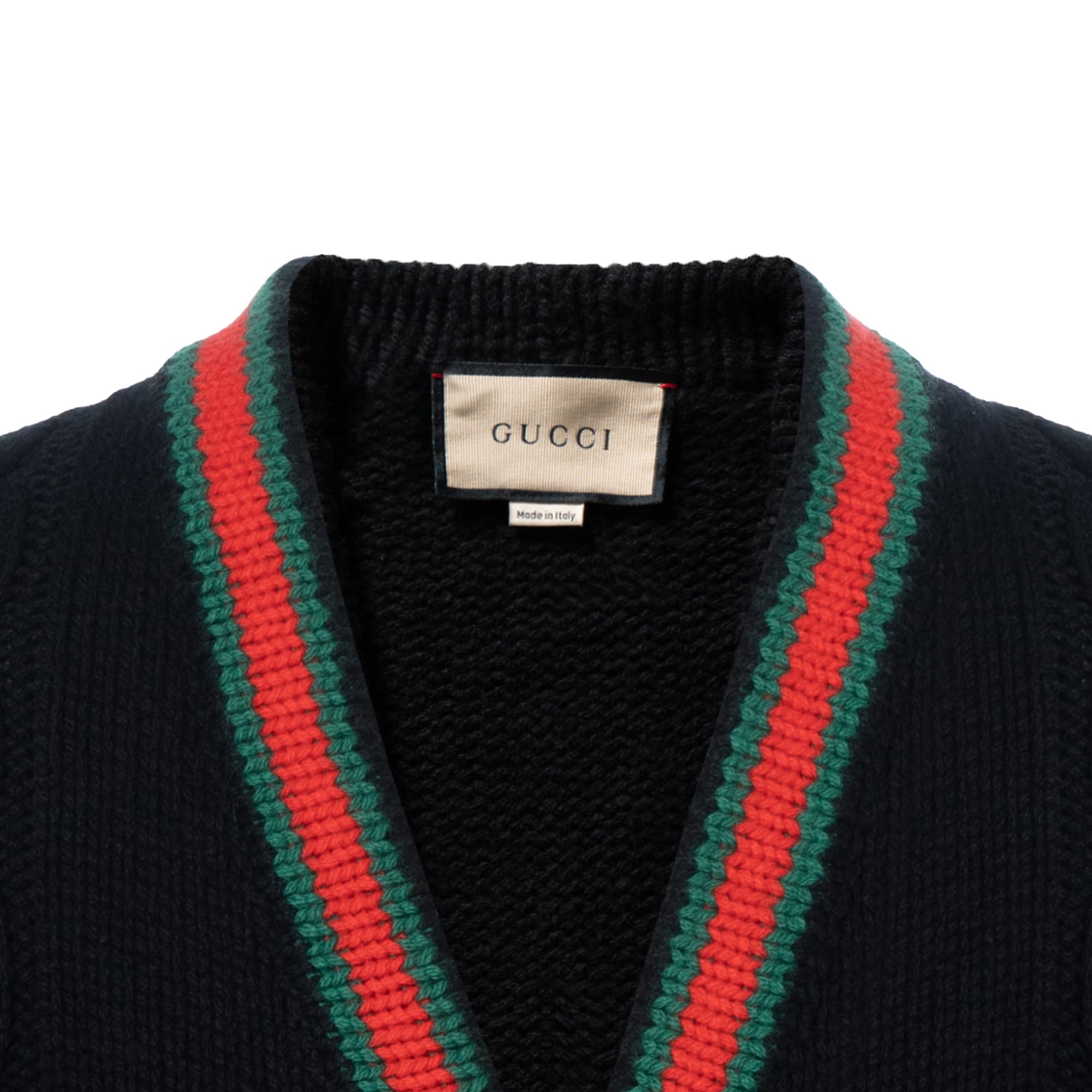 Кардиган оверсайз косой вязки GUCCI