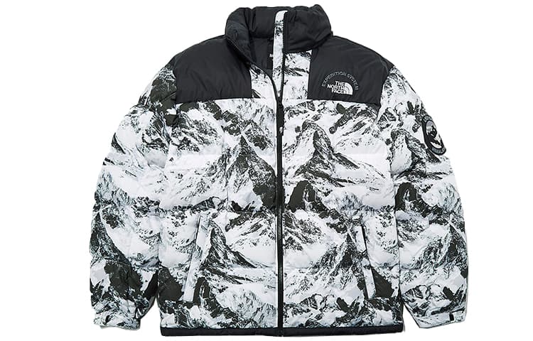 THE NORTH FACE Lhotse Down Jackets Snow Mountain White Unisex Korea Version