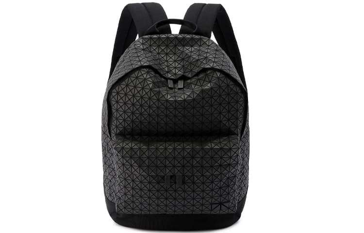 ISSEY MIYAKE Daypack Cow Leather Backpack Unisex Matte Black