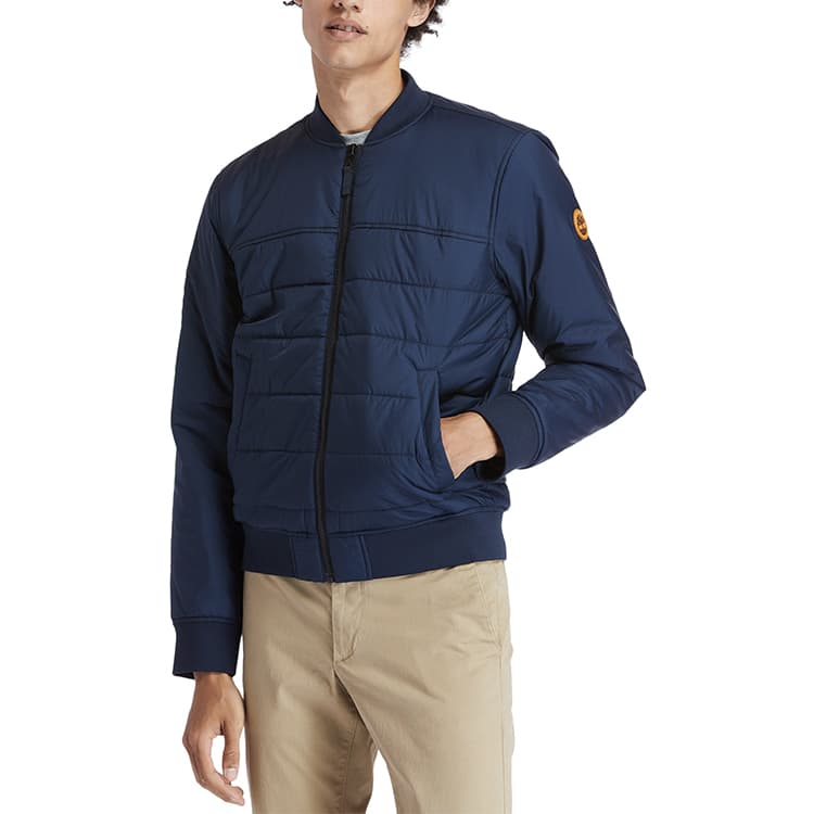 Куртки-пуховики Timberland мужские темно-сапфировые