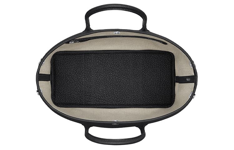 HERMES Garden Party Negonda Садовая сумка из телячьей кожи Сумка унисекс 89 Нуар Черный