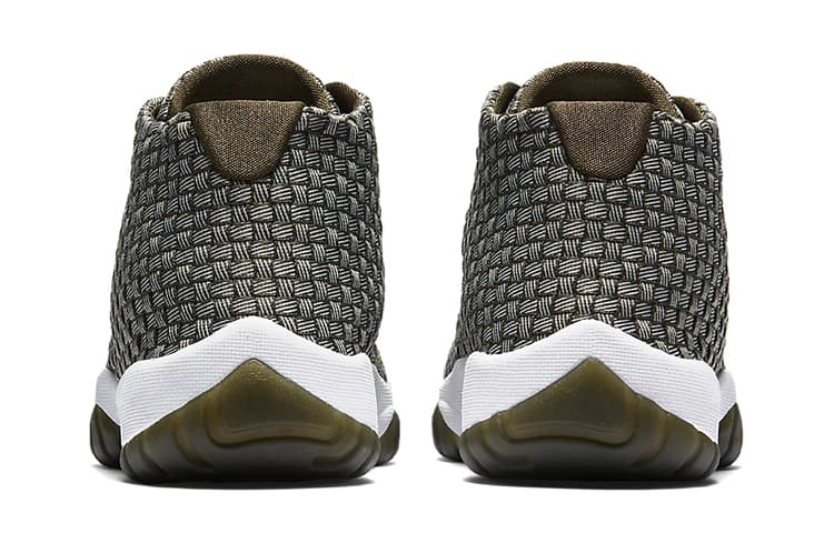 Канва Jordan Future оливкового цвета