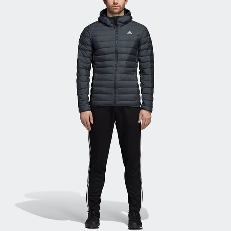 Пуховики Adidas Мужские Carbon Black