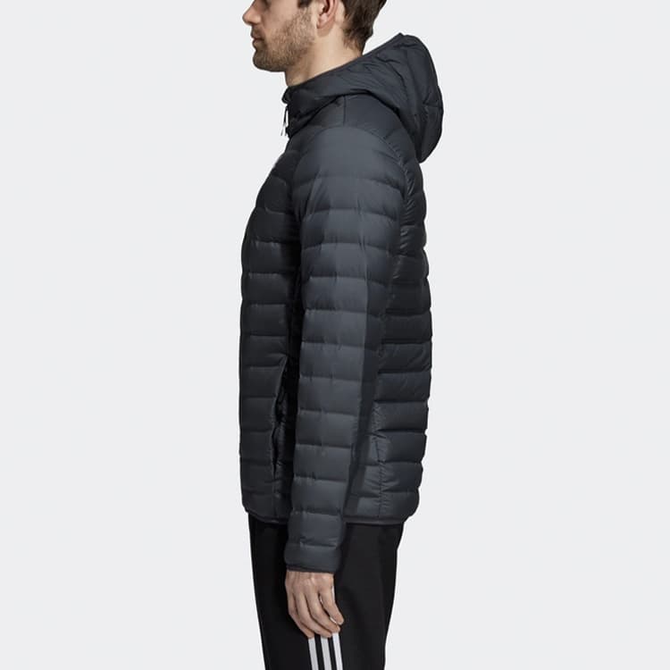 Пуховики Adidas Мужские Carbon Black