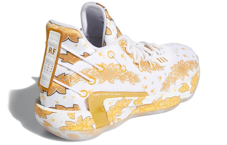 Adidas Ric Flair X Adidas Dame 7 Gca «Белое золото металлик»