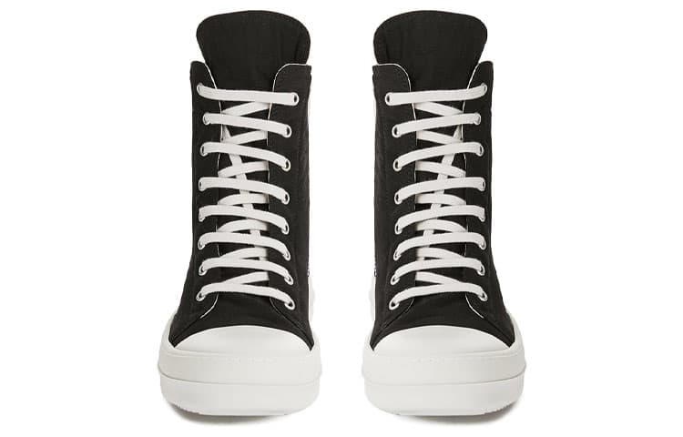 Rick Owens DRKSHDW Высокие стильные туфли для скейтбординга мужские черные