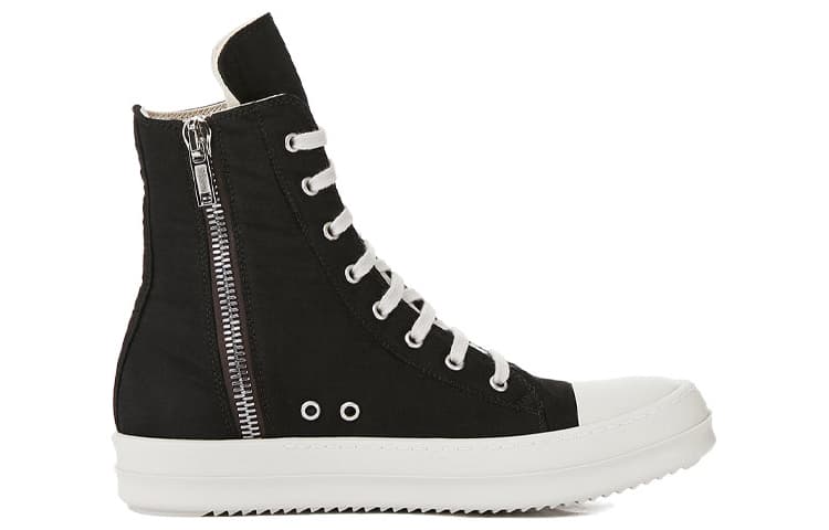 Rick Owens DRKSHDW Высокие стильные туфли для скейтбординга мужские черные