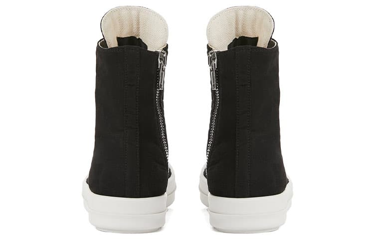 Rick Owens DRKSHDW Высокие стильные туфли для скейтбординга мужские черные