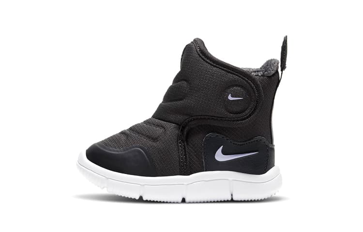 Nike Novice Slip Resistant Thermal High Top Snow Boots Black Infant And Toddler