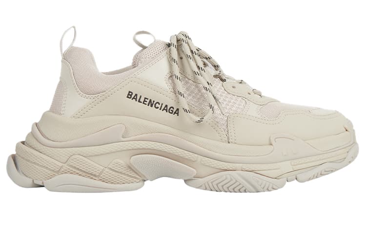 Balenciaga Triple S Тройной Бежевый