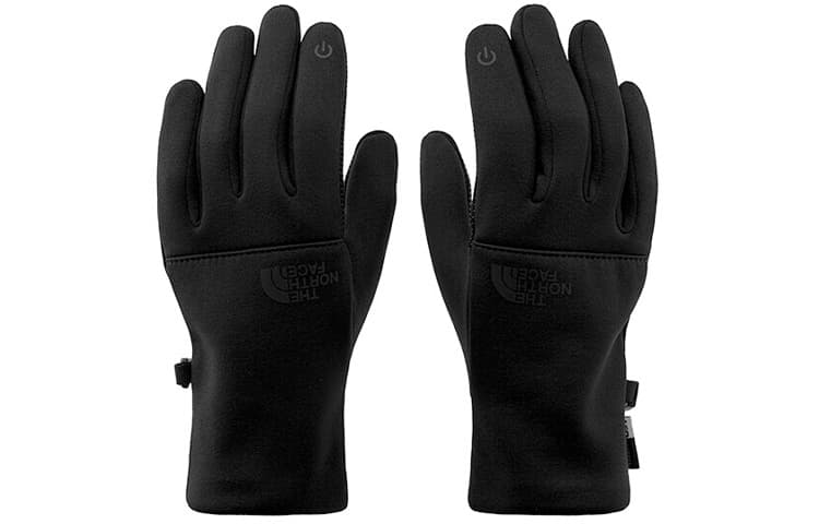 THE NORTH FACE Трикотажные перчатки из полиэстера унисекс