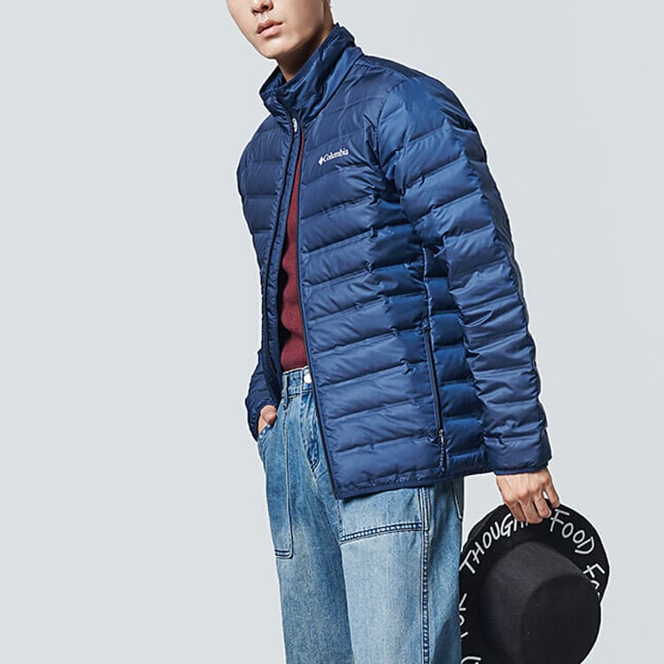 Columbia City Outdoor Collection Пуховик мужской синий