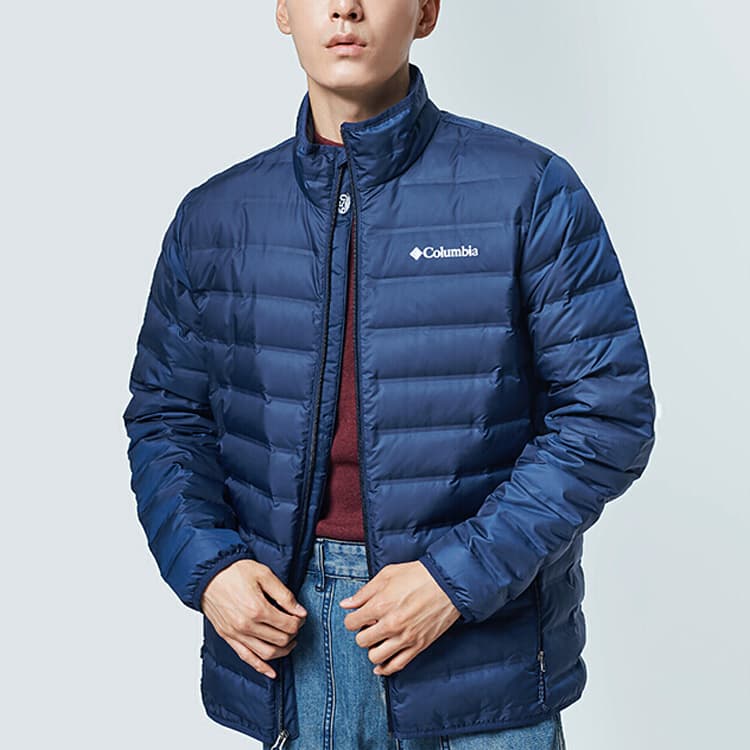 Columbia City Outdoor Collection Пуховик мужской синий