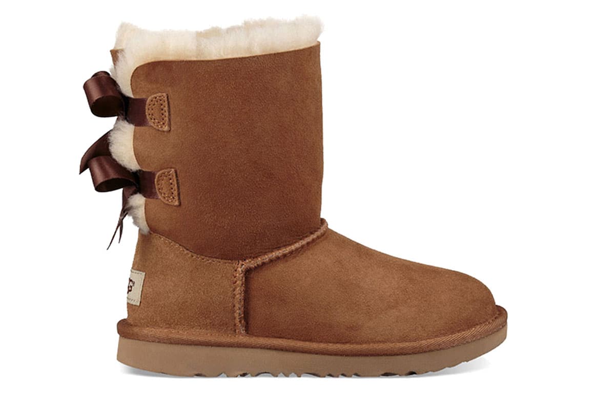 Ботинки UGG Bailey Bow II Chestnut Kids