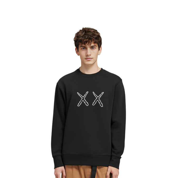 Толстовка Kaws X UNIQLO X Улица Сезам Xx