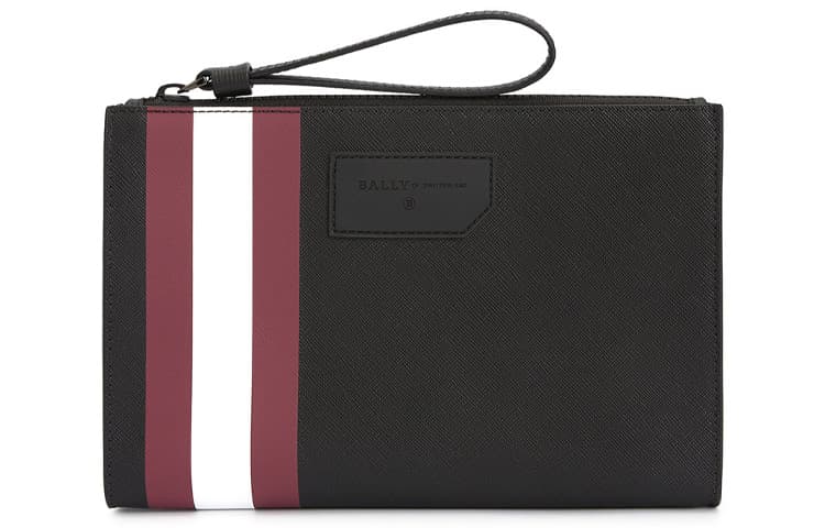 BALLY Artificial Leather Clutch Regular Men's Black