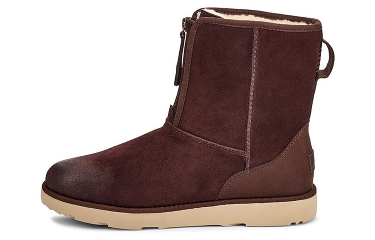 UGG Classic Short Front Zip Boot 'Stout Brown'