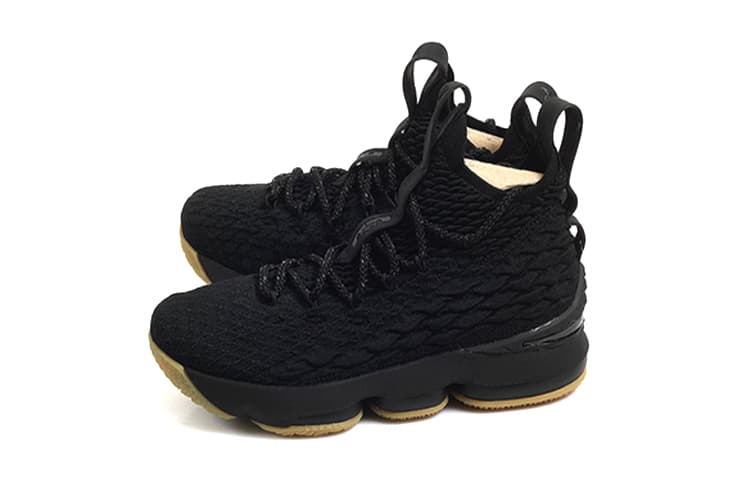 Детские баскетбольные кроссовки Nike Lebron 15 для начальной школы