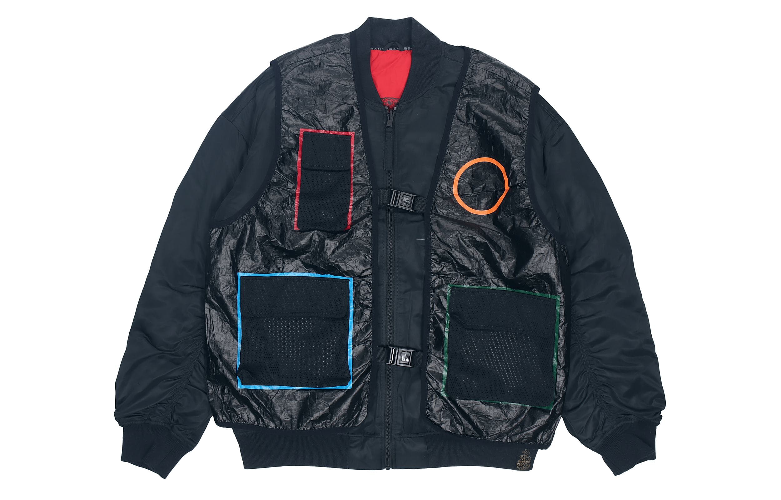 Converse CNY PADDED Baseball Jacket Men's Black