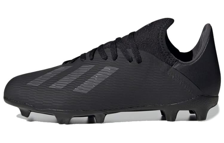 Adidas X 19.3 Firm Ground Boots Slip-Resistant Low-Top Kids' Soccer Shoes Black Kids'