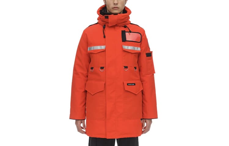 Canada Goose Down Jacket Men's Orange