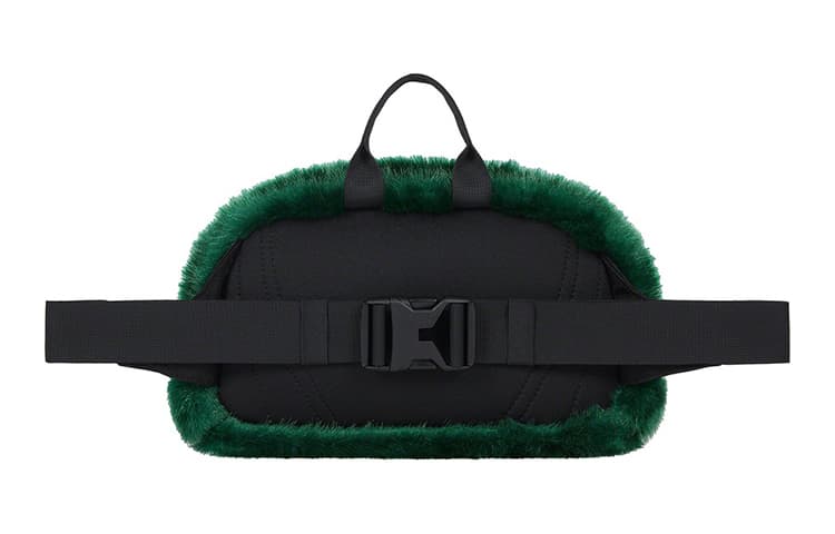 Сумка через плечо Supreme The North Face Collaboration из бобрового меха, слинг-сумка, поясная сумка, обычная унисекс, многоцветная