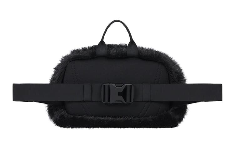 Сумка через плечо Supreme The North Face Collaboration из бобрового меха, слинг-сумка, поясная сумка, обычная унисекс, многоцветная